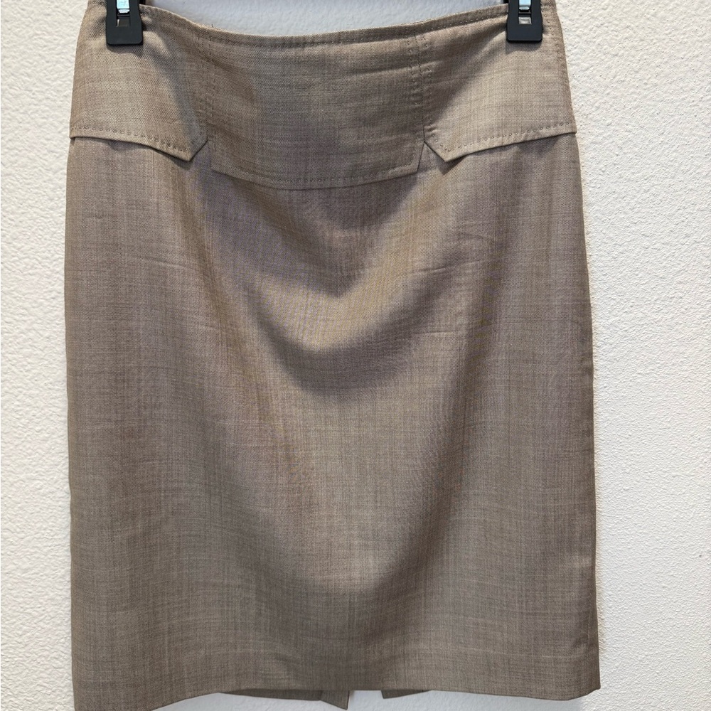 Banana Republic Classic Tan Pencil Skirt